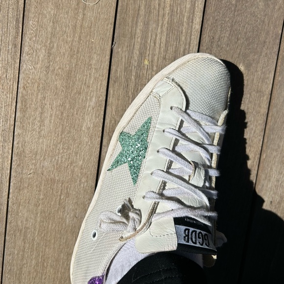 Golden Goose Mesh Superstars EUC Sz 40 - Picture 2 of 13